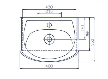 Раковина Мклассик 6638 Уют 45
