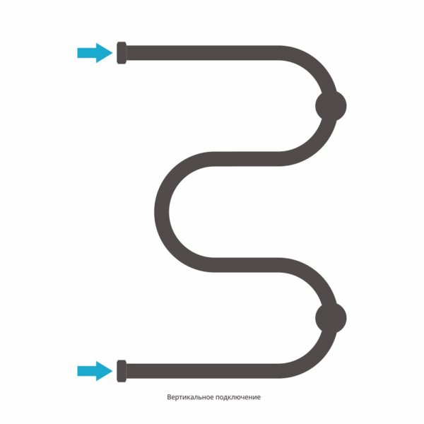 Полотенцесушитель водяной Сунержа М-образный 51-4007-6040 600x400 флок состаренная бронза