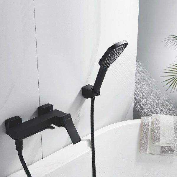 Смеситель для ванны Shevanik S40 S4JL00CZ2HSY черный