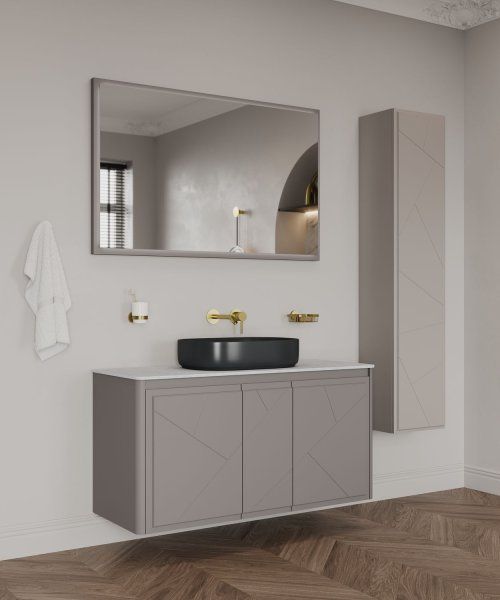 Тумба под раковину Allen Brau Paris 120 1.360004.WM белый матовый