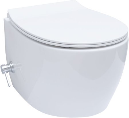 Крышка-сиденье для унитаза Allen Brau Fantasy Smartfix, Soft-Close 4.11005.20 белый глянец