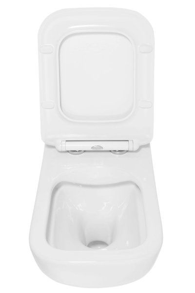 Подвесной унитаз REA IVO RIMLESS белый REA-C9201