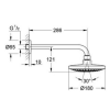Душевой комплект Grohe Eurosmart 124440