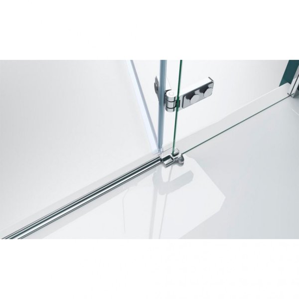 Душевая дверь в нишу BelBagno Kraft KRAFT-B-12-60/40-C-Cr-R правая, хром