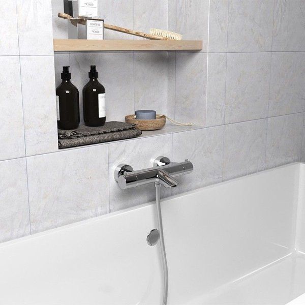 Смеситель для ванны Paini Cox без аксессура с термостатом