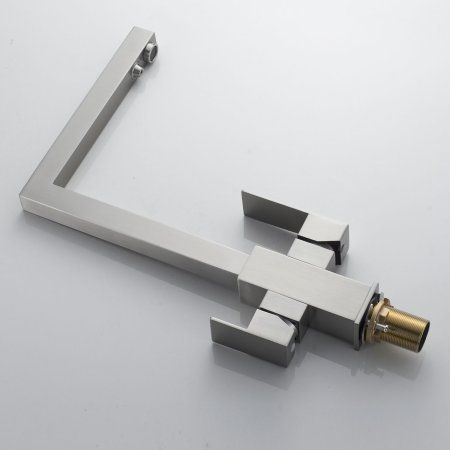 Смеситель для кухни Shevanik S1AG48YWL, Сатин