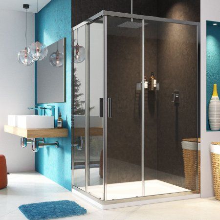Душевой уголок WasserKRAFT Lippe 45S 45S07 профиль хром