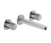 Встраиваемый смеситель для раковины WasserKRAFT Tauber 6400 6445 матовый хром