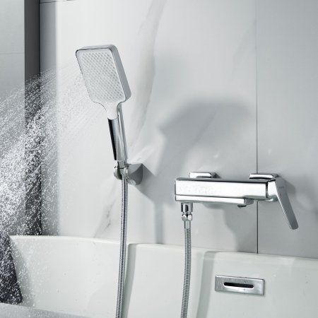 Смеситель для ванны однорычажный  Shevanik S9952, Хром