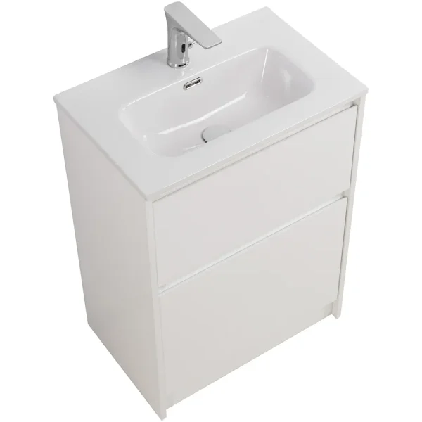 Тумба под раковину BelBagno Kraft KRAFT39-500/390-2C-PIA-BO 50,5 см, напольная, Bianco Opaco