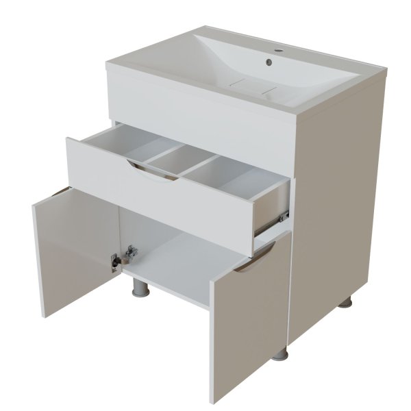 Тумба для ванной MIXLINE "ЭТЬЕН-65" под ум.Нелли-65 (553775)