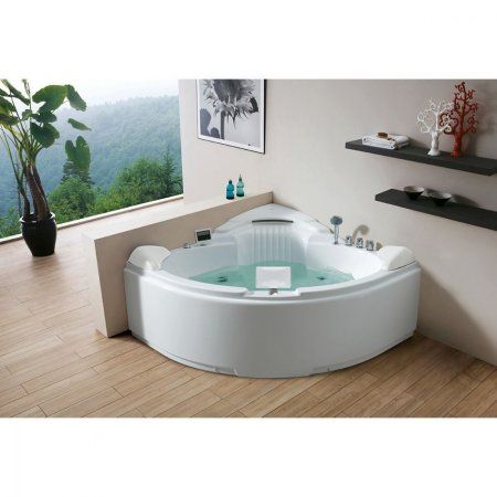 Акриловая ванна Gemy G9082 O с гидромассажем