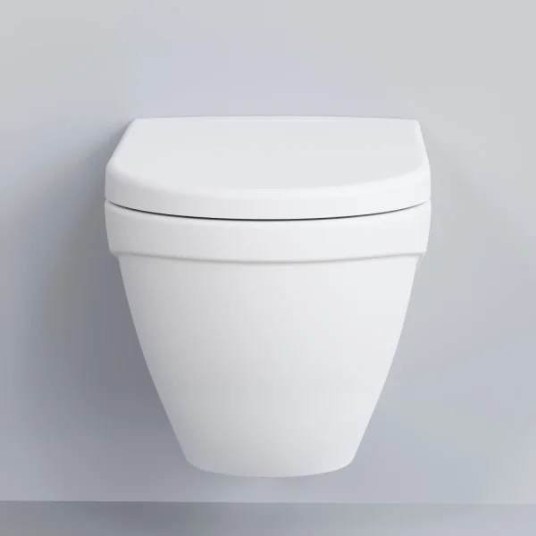 Унитаз подвесной Ambassador Nord 133T20101 безободковый, белый матовый