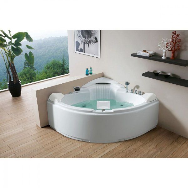 Акриловая ванна Gemy G9082 O с гидромассажем