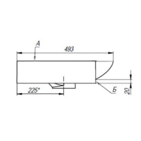 Умывальник Andrea Line 1000 (996*400)