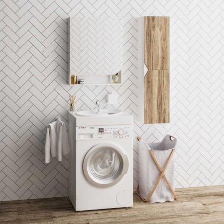 Раковина Grossman Alvaro 1606001 60 на стиральную машину, белая