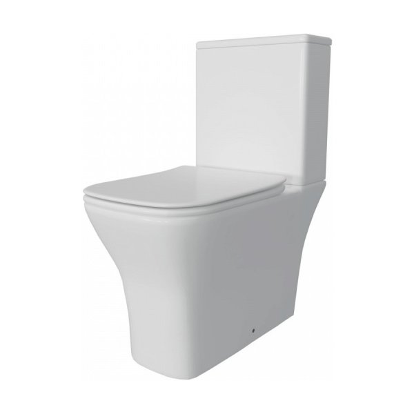 Унитаз напольный WesnaArt KUBUS 103-KUB13, белый