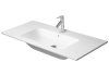 Тумба с раковиной Duravit L-Cube LC62422222 102 два ящика, белый глянцевый