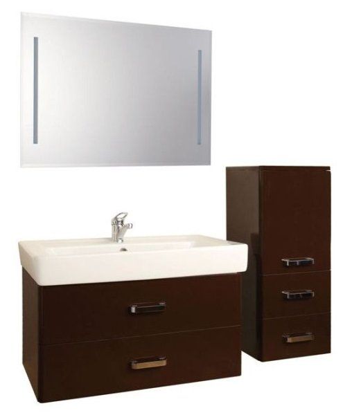 Тумба под раковину Aquaton Америна 1A137701AM430 80 темно-коричневый