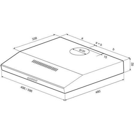 Вытяжка Krona ERMINA 500 black PB