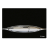 Кнопка смыва BelBagno ARTCRAFT BB-P46001 хром,  черное стекло