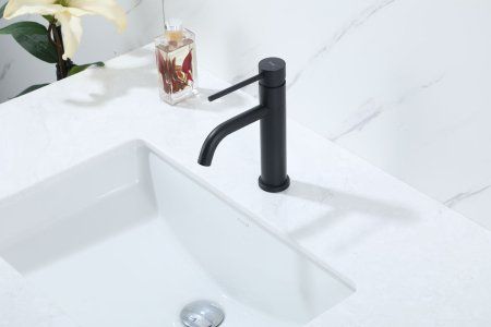 Смеситель для раковины Frap F10807-6, однорычажный, черный