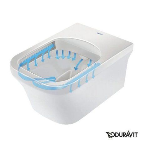 Унитаз подвесной Duravit P3 Comforts 2561090000 Rimless