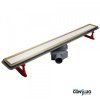 Душевой лоток Pestan 450 Premium Line White Glass Gold  (13100120)