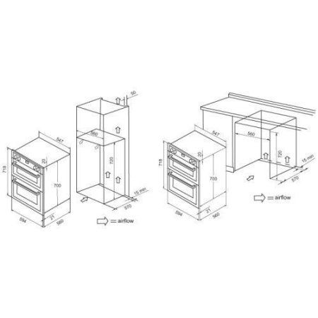 Духовой шкаф Krona ARTE 60 BL