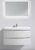 Тумба с раковиной BelBagno Prospero 90 bianco lucido