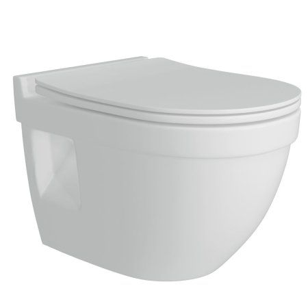 Унитаз подвесной Teymi Vitra Pro сиденье микролифт T40806