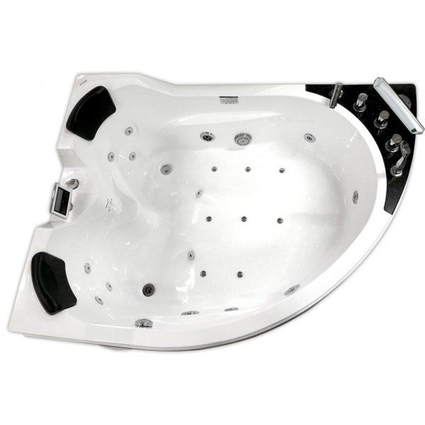 Акриловая ванна Gemy G9086 O L с гидромассажем