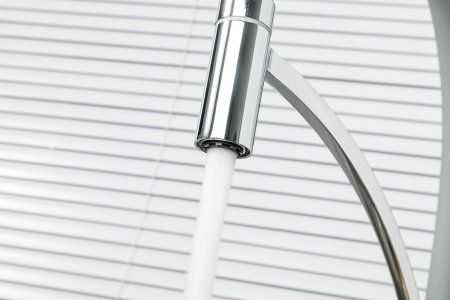 Смеситель для кухни с гибким изливом Frap F4552 хром