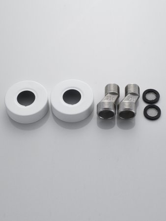 Смеситель для ванны Shevanik S4552C, Белый