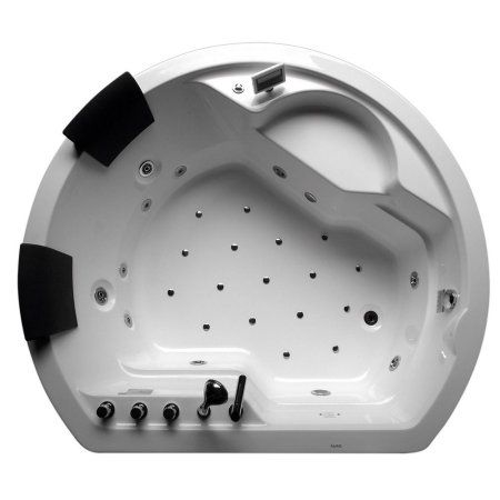 Акриловая ванна Gemy G9053 K с гидромассажем