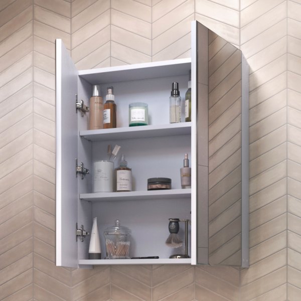 Шкаф VIGO навесной Grand 550 с зеркалом (zsh.GRA.55)