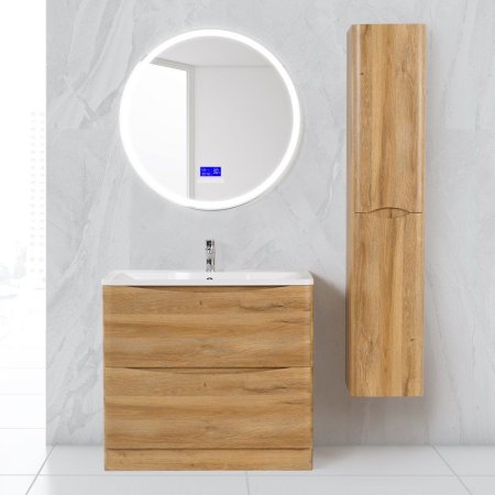 Шкаф-пенал BelBagno Acqua ACQUA-1600-2A-SC-RR-P 32 подвесной, rovere rustico