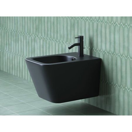 Биде подвесное Ceramica Nova Metric CN3008MB черный матовый
