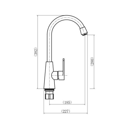 Смеситель для кухни PLStart (PL4001-31)