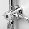 Душевая система WasserKRAFT A045 белый, хром