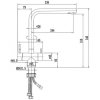 Смеситель Zorg SZR-2020 BR\Grafit