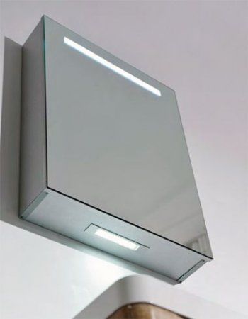 Шкаф-зеркало BelBagno SPC-1A-DL-BL-600 60 с подсветкой