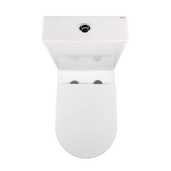 Унитаз напольный безободковый с сиденьем с микролифтом BOND F02-00