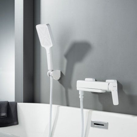 Смеситель для ванны Shevanik S9SC95QY2CTA, Белый