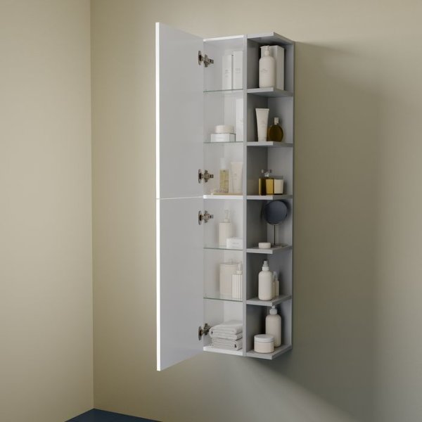 Пенал подвесной IDDIS Zodiac X 35 см, белый (ZDX35W0i97)