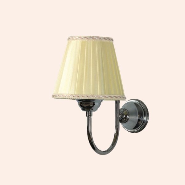 Светильник Tiffany World Harmony настенный без абажура, хром