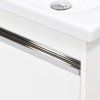 Тумба с раковиной Aquaton Капри 1A230101KP010 60 белый глянец