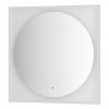 Зеркало с LED-подсветкой настенное Defesto Eclipse DF 2228R 80x80 белый