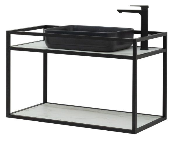 Консоль под раковину Allen Brau Liberty 90 1.33003.BB черный браш