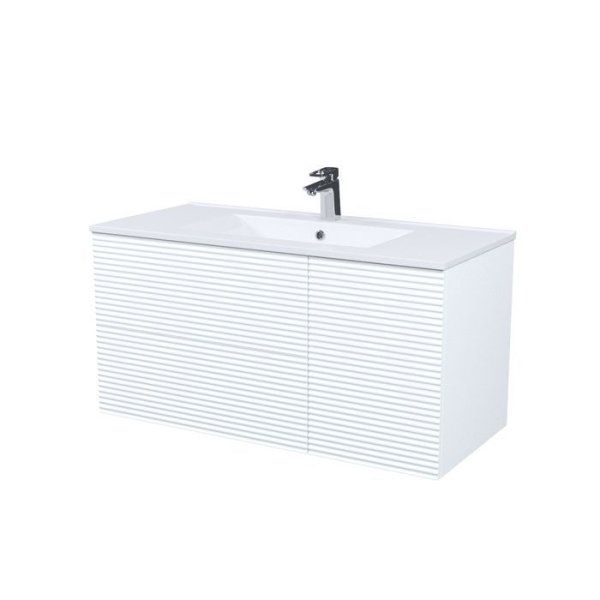 Тумба с умывальником, подвесная, 100 см, белый, Bild, IDDIS, BIPWL1GH0WXK0iWJ95FLK